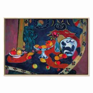 Tableau - Henri Matisse – Still Life with Fruit and Bronze Statuette