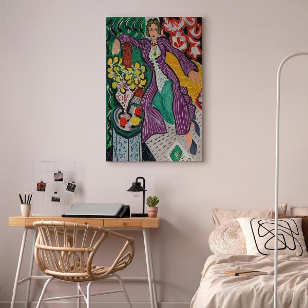 Tableau - Henri Matisse – Woman in a Purple Coat