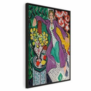Tableau - Henri Matisse – Woman in a Purple Coat