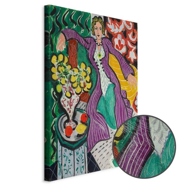 Tableau - Henri Matisse – Woman in a Purple Coat