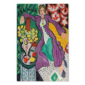 Tableau - Henri Matisse – Woman in a Purple Coat