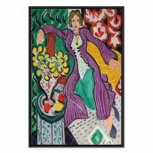 Tableau - Henri Matisse – Woman in a Purple Coat