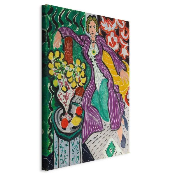 Tableau - Henri Matisse – Woman in a Purple Coat Tableau - Henri Matisse – Woman in a Purple Coat