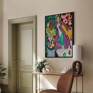 Tableau - Henri Matisse – Woman in a Purple Coat