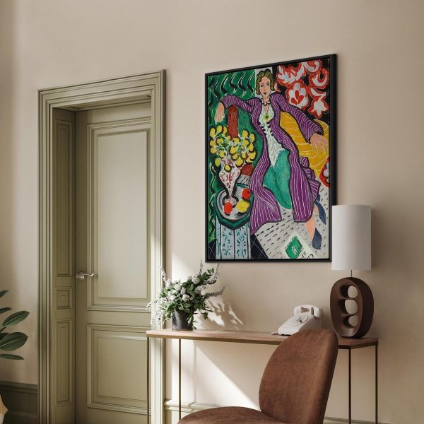 Tableau - Henri Matisse – Woman in a Purple Coat