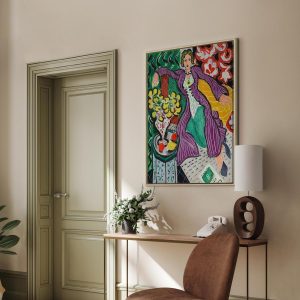 Tableau - Henri Matisse – Woman in a Purple Coat
