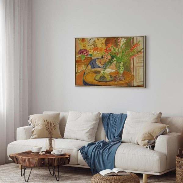 Tableau - Henri Matisse – Woman with Gladioli