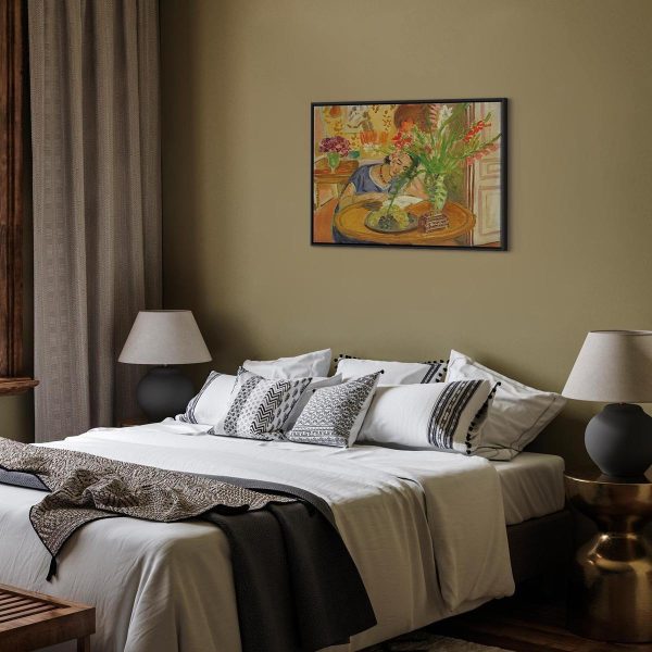 Tableau - Henri Matisse – Woman with Gladioli