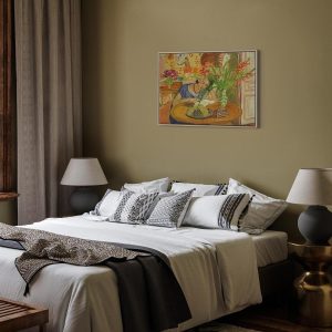 Tableau - Henri Matisse – Woman with Gladioli