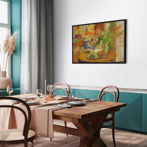 Tableau - Henri Matisse – Woman with Gladioli