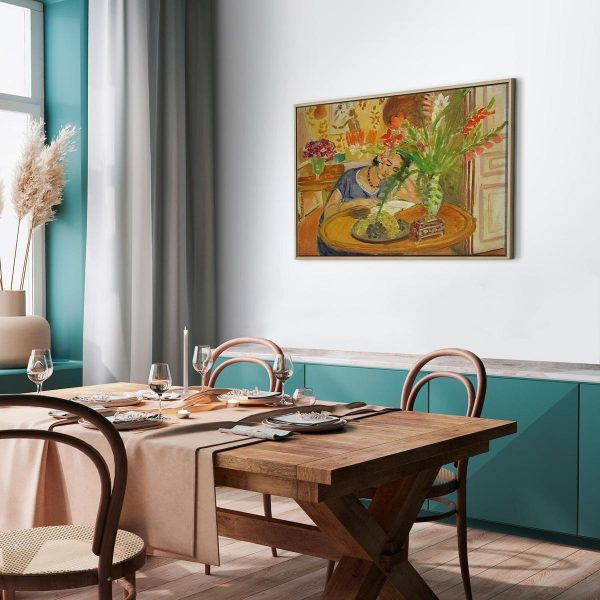 Tableau - Henri Matisse – Woman with Gladioli