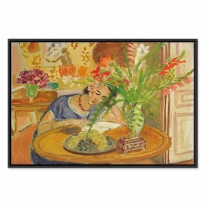 Tableau - Henri Matisse – Woman with Gladioli