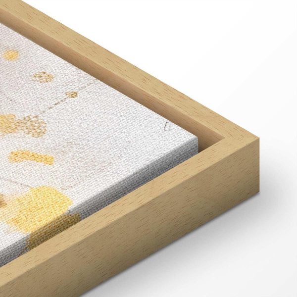 Tableau - Herons and cherry blossoms - oriental-style illustration depicting birds