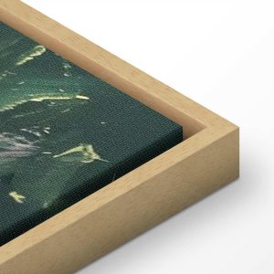 Tableau - Impressionist bridge - painting of a bridge against a picturesque background