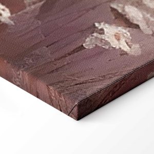 Tableau - Impressionist meadow – field landscape in a pastel colour palette