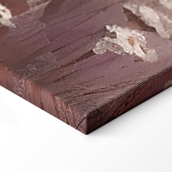 Tableau - Impressionist meadow – field landscape in a pastel colour palette