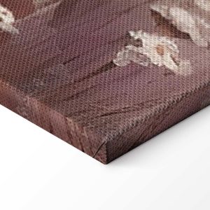 Tableau - Impressionist meadow – field landscape in a pastel colour palette