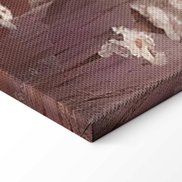 Tableau - Impressionist meadow – field landscape in a pastel colour palette