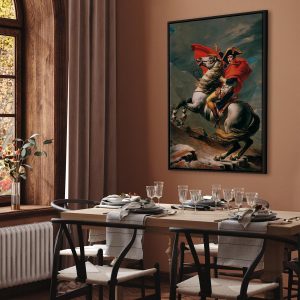 Tableau - Jacques-Louis David – Napoleon Crossing the Alps