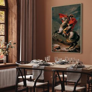 Tableau - Jacques-Louis David – Napoleon Crossing the Alps