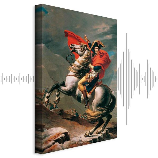 Tableau - Jacques-Louis David – Napoleon Crossing the Alps Tableau - Jacques-Louis David – Napoleon Crossing the Alps