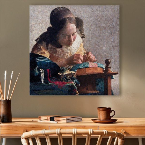 Tableau - Jan Vermeer – The Lacemaker