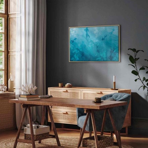 Tableau - Japanese pond