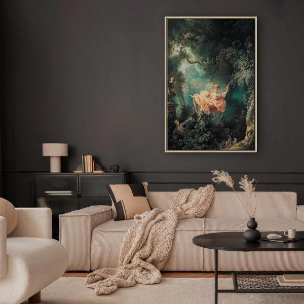 Tableau - Jean-Honoré Fragonard – The Swing