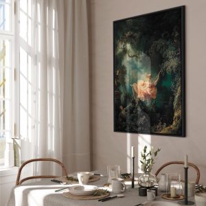 Tableau - Jean-Honoré Fragonard – The Swing