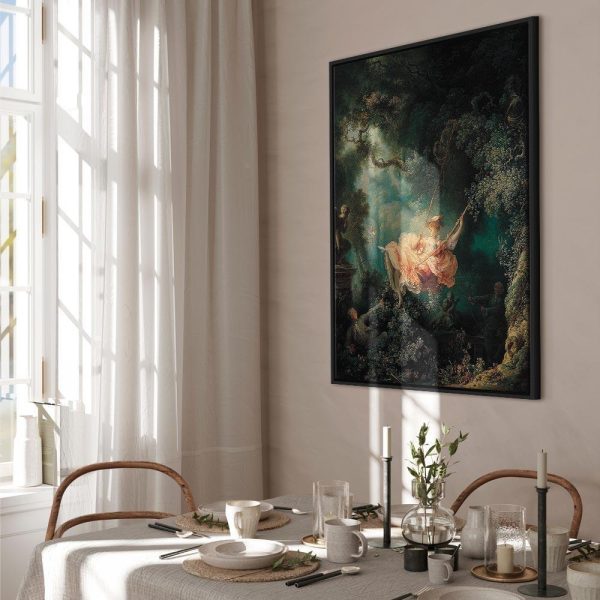 Tableau - Jean-Honoré Fragonard – The Swing