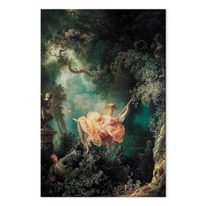 Tableau - Jean-Honoré Fragonard – The Swing