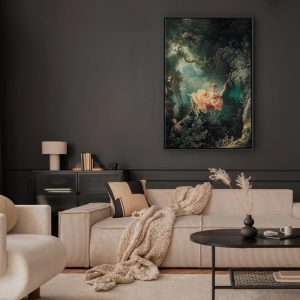 Tableau - Jean-Honoré Fragonard – The Swing