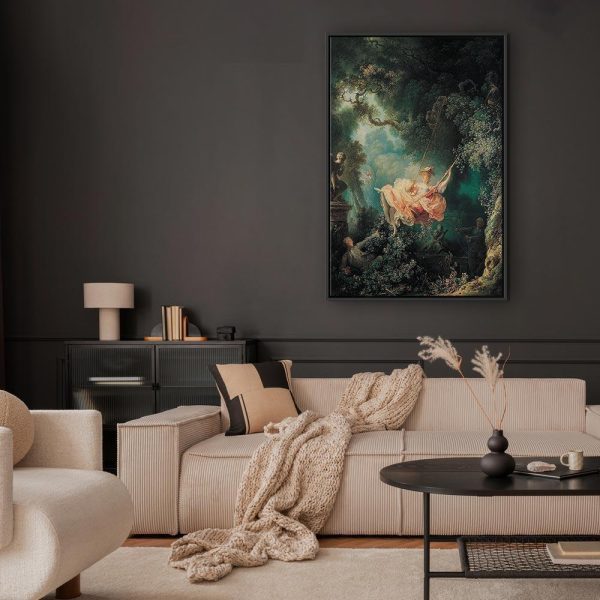 Tableau - Jean-Honoré Fragonard – The Swing