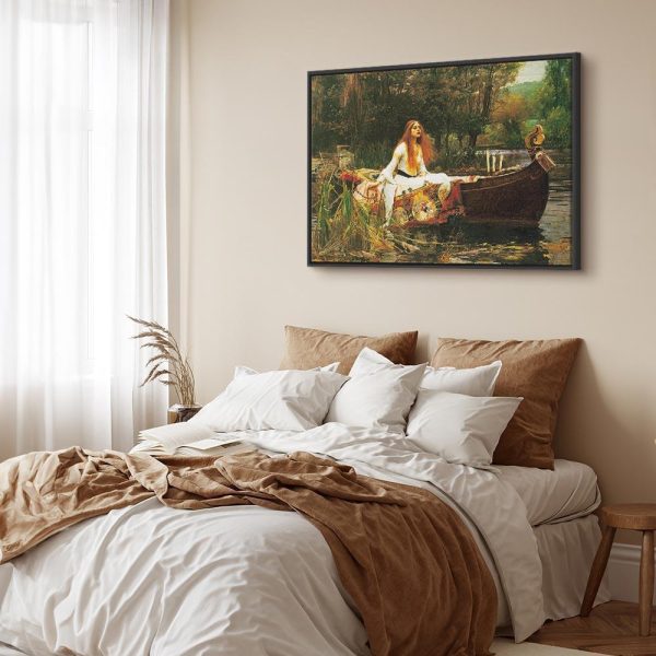 Tableau - John William Waterhouse – The Lady of Shalott