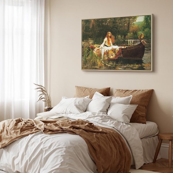 Tableau - John William Waterhouse – The Lady of Shalott