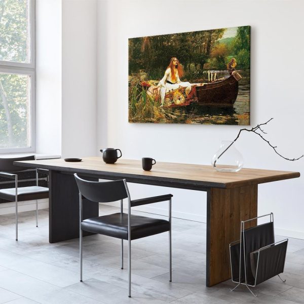 Tableau - John William Waterhouse – The Lady of Shalott