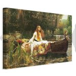 Tableau - John William Waterhouse – The Lady of Shalott