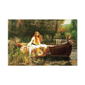 Tableau - John William Waterhouse – The Lady of Shalott