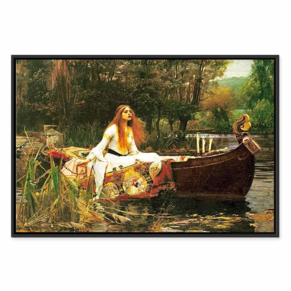 Tableau - John William Waterhouse – The Lady of Shalott