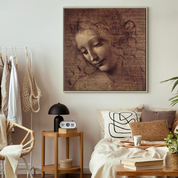 Tableau - Leonardo da Vinci – Head of a Young Woman (Leda)