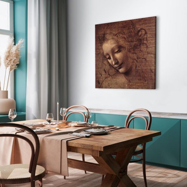 Tableau - Leonardo da Vinci – Head of a Young Woman (Leda)