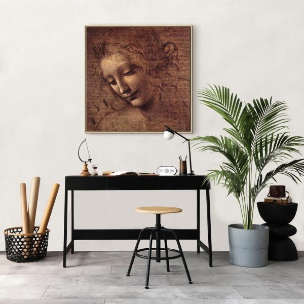 Tableau - Leonardo da Vinci – Head of a Young Woman (Leda)