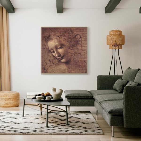 Tableau - Leonardo da Vinci – Head of a Young Woman (Leda)