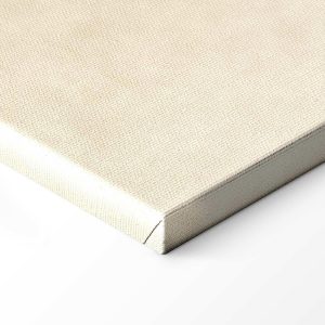 Tableau - Lines and shapes – bead labyrinth on a pale washed background