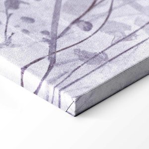 Tableau - Majestic flight - a crane in flight in monochrome