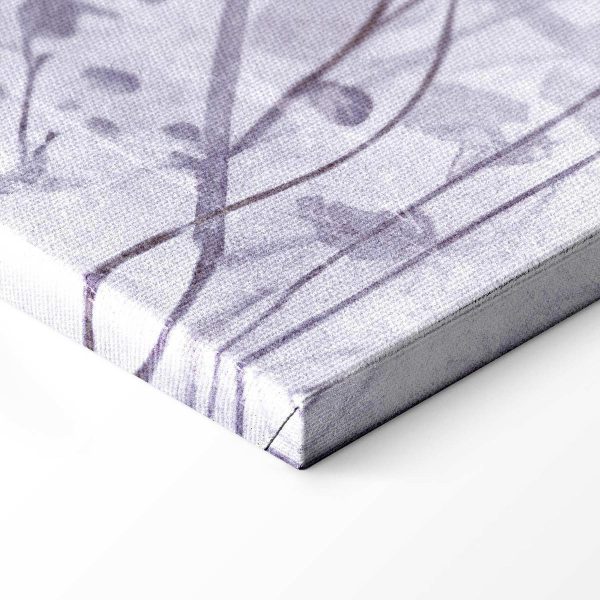 Tableau - Majestic flight - a crane in flight in monochrome