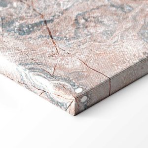 Tableau - Marble flowers – natural stone structure in pastel colours