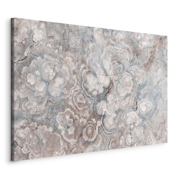 Tableau - Marble flowers – natural stone structure in pastel colours Tableau - Marble flowers – natural stone structure in pastel colours