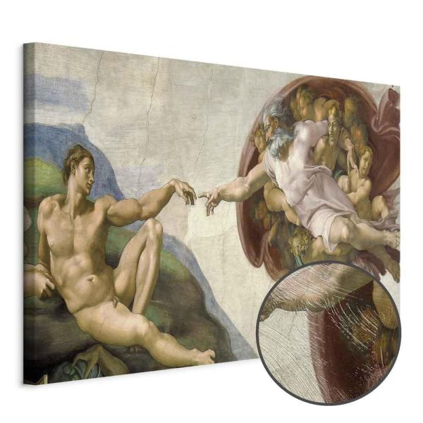 Tableau - Michelangelo – The Creation of Adam II