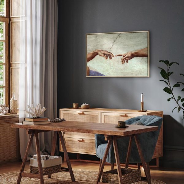 Tableau - Michelangelo – The Creation of Adam (hands)